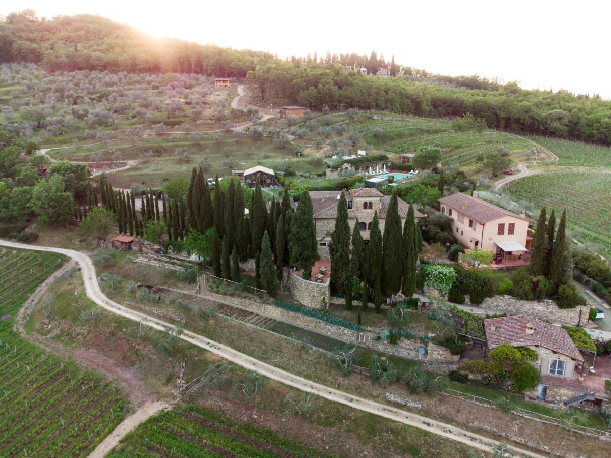 Terre Di Baccio Panzió Greve in Chianti Kültér fotó