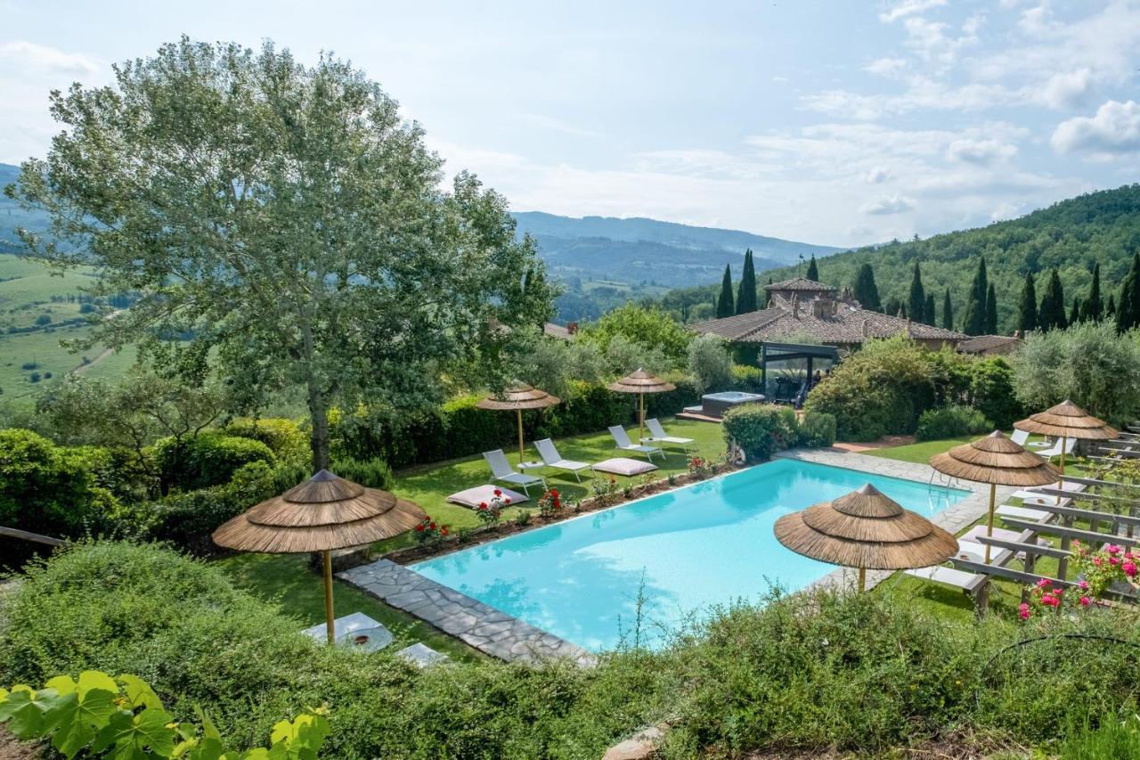 Terre Di Baccio Panzió Greve in Chianti Kültér fotó